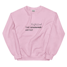 Load image into Gallery viewer, The Fulfilled Artist Unisex Sweatshirt