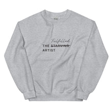 Load image into Gallery viewer, The Fulfilled Artist Unisex Sweatshirt