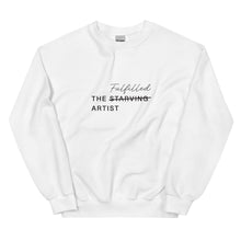 Load image into Gallery viewer, The Fulfilled Artist Unisex Sweatshirt