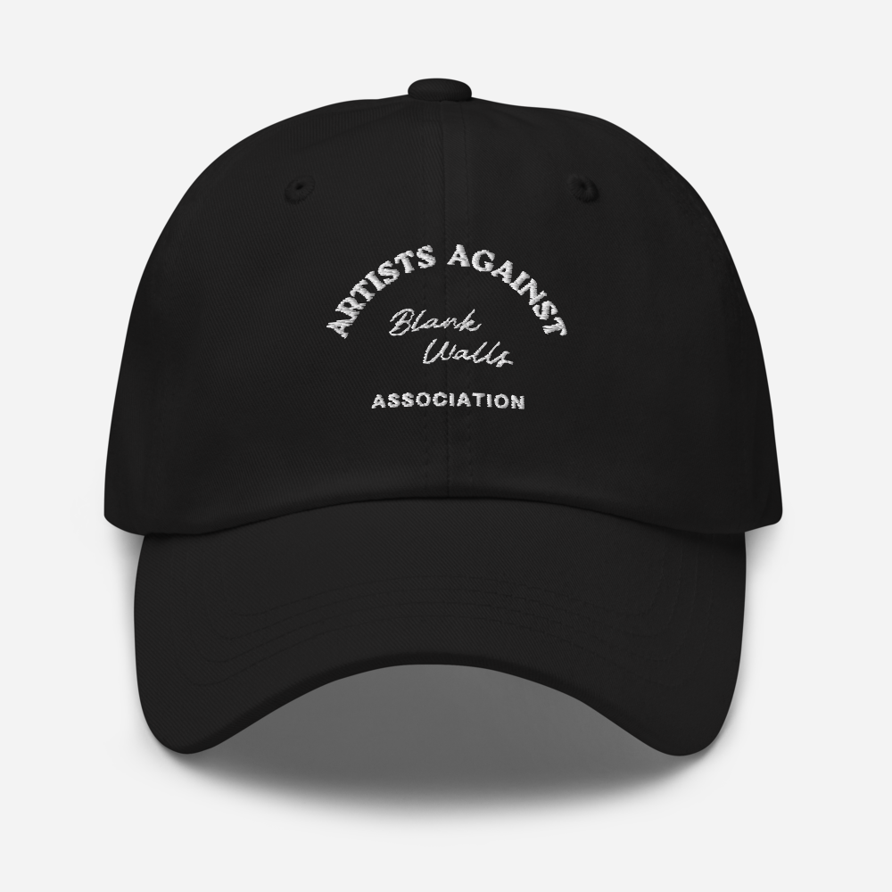 Artists Against Blank Walls Association Dad hat