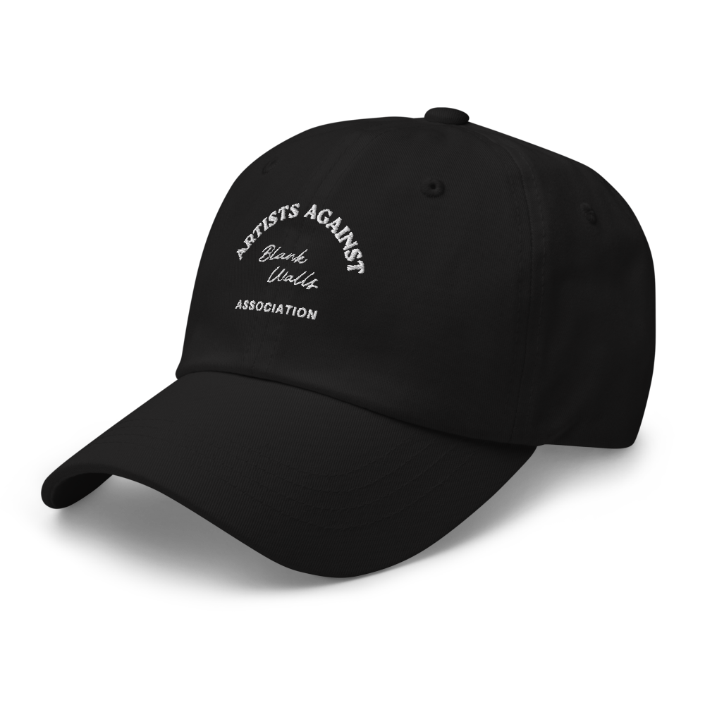 Artists Against Blank Walls Association Dad hat