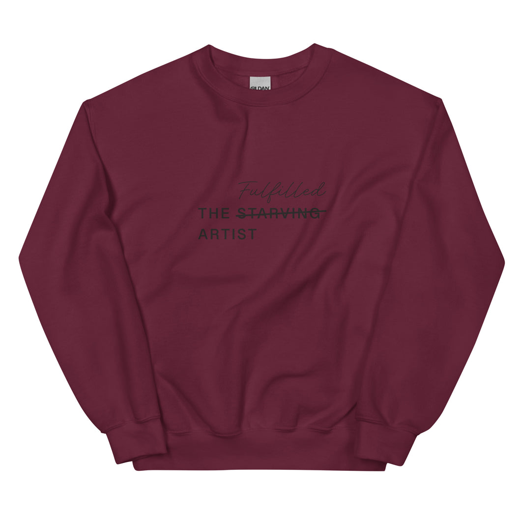 The Fulfilled Artist Unisex Sweatshirt