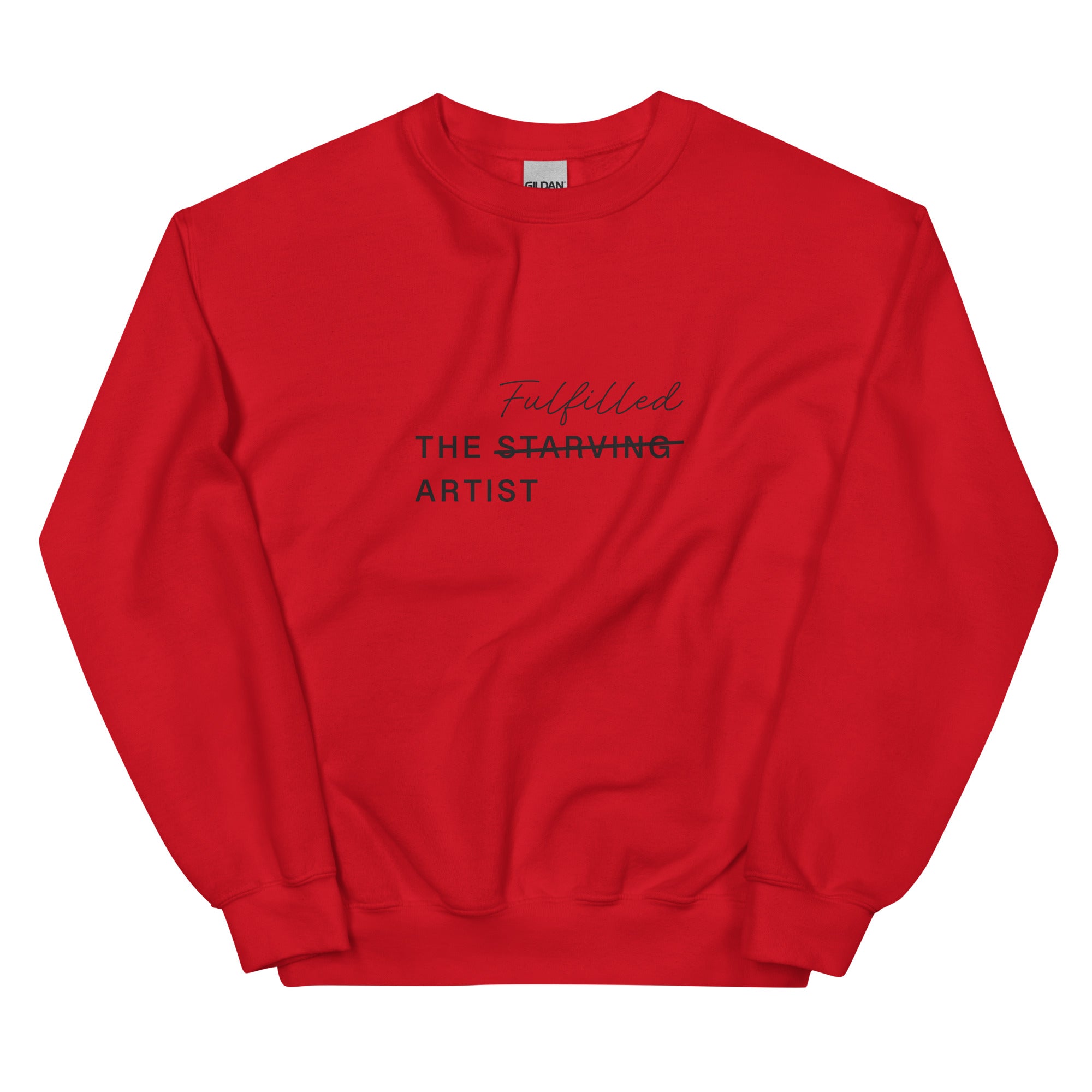 The Fulfilled Artist Unisex Sweatshirt | Dark